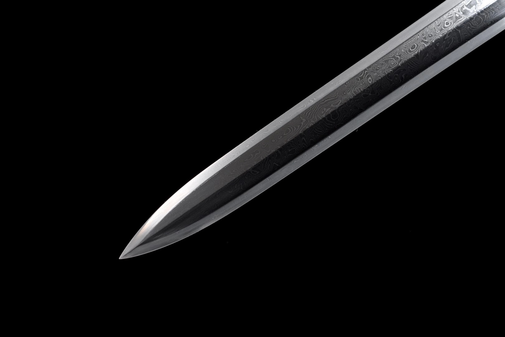 紫铜大马士汉剑 - 聚锋堂美术刀剑-名刀复刻,日本武士刀,太刀,唐刀,汉